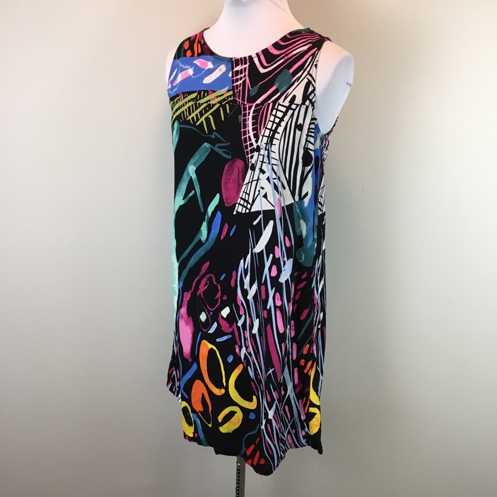 Vintage 90s Jams World Sz S Illusion Jackie dress - Picture 2 of 14